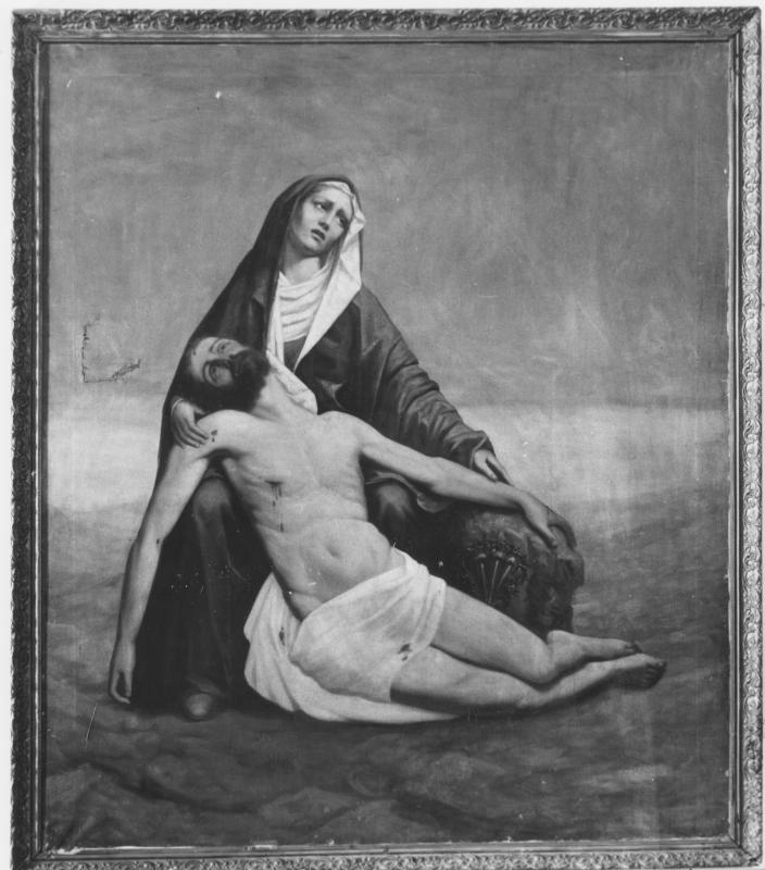 Pietà (dipinto) - ambito Italia meridionale (fine/inizio secc. XIX/ XX)