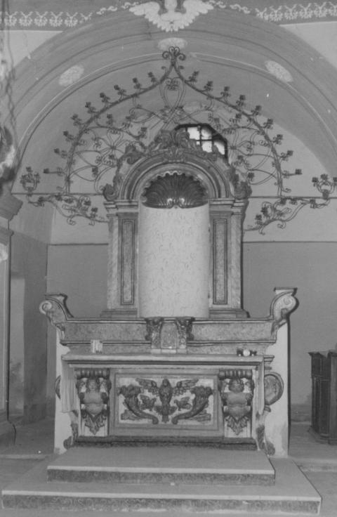 candeliere - bottega Italia meridionale (fine/inizio secc. XVIII/ XIX)