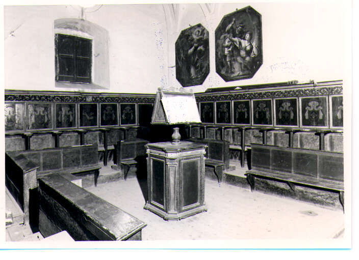 stalli del coro - bottega lucana (sec. XVIII)