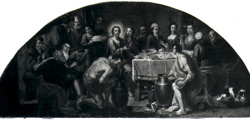 nozze di Cana (dipinto) - ambito napoletano (sec. XVIII)