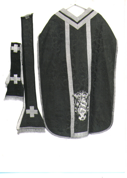 stola, elemento d'insieme - manifattura Italia meridionale (fine/inizio secc. XVIII/ XIX)