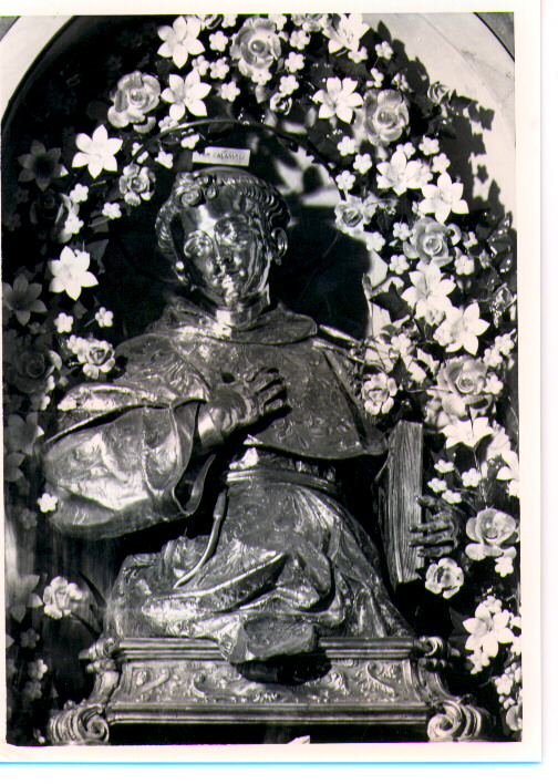 Sant'Antonio da Padova (busto) di Manzone Francesco (sec. XVIII)