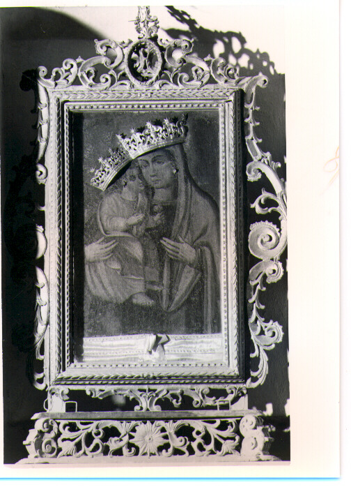 Madonna di Banzi, Madonna con Bambino (dipinto) - ambito lucano (sec. XVIII)