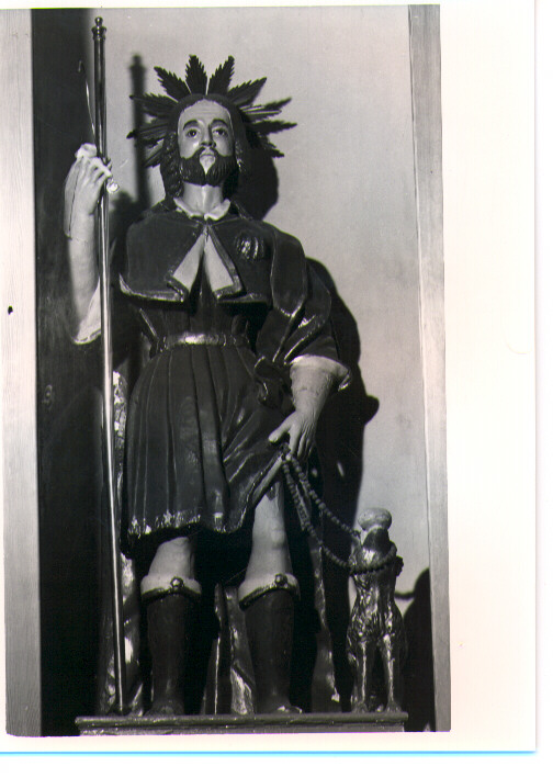 San Rocco (scultura) - bottega lucana (sec. XVIII)