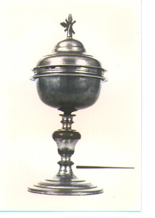 pisside - bottega napoletana (prima metà sec. XIX)