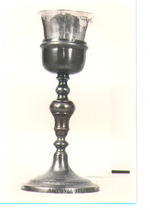 calice - bottega Italia meridionale (sec. XIX)