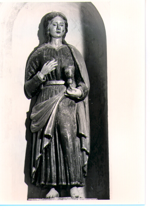 San Giovanni Evangelista (statua) - bottega lucana (sec. XVII)