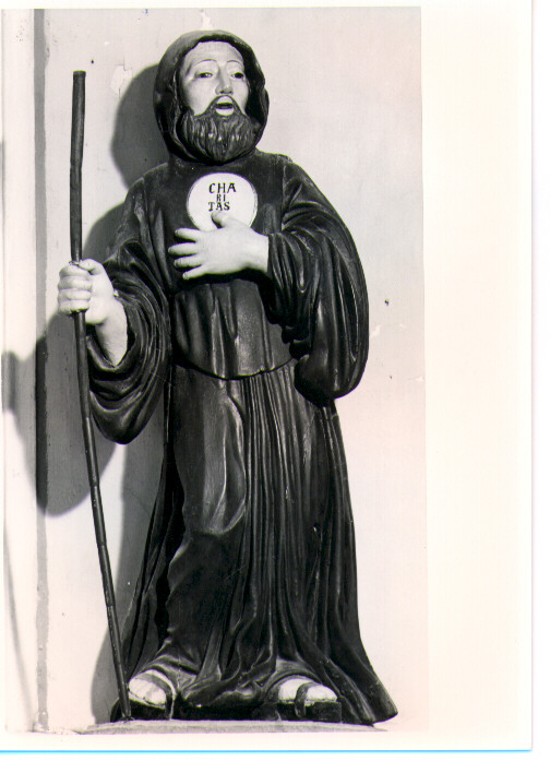 San Francesco di Paola (statua) - bottega lucana (sec. XIX)