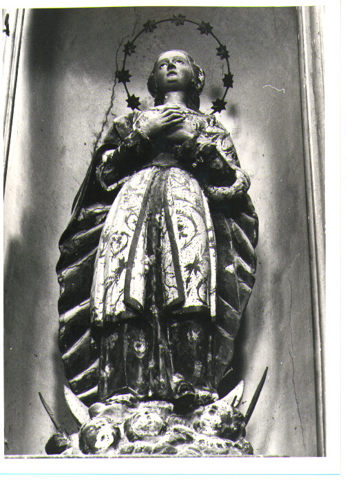 Madonna Immacolata (statua) - bottega Italia meridionale (sec. XVIII)
