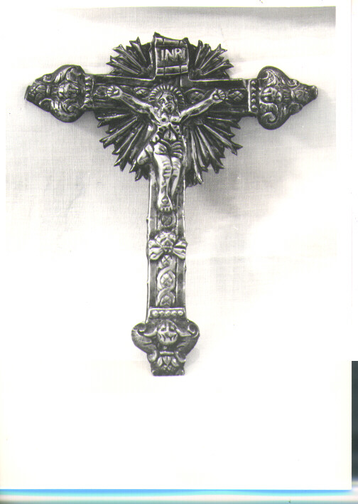 crocifisso - bottega napoletana (sec. XIX)