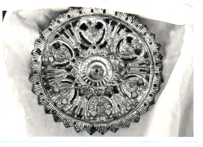 aureola di statua - bottega napoletana (metà sec. XIX)