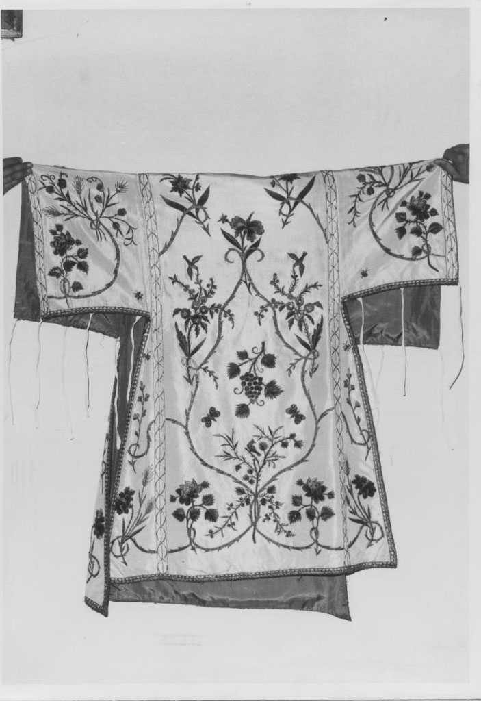 tunicella - manifattura Italia meridionale (seconda metà sec. XIX)