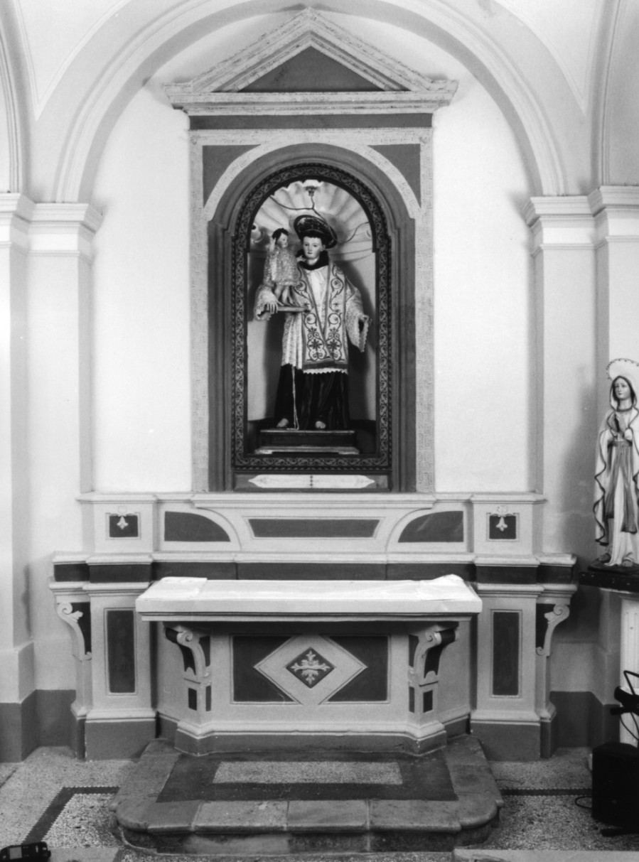 altare - a edicola - bottega Italia meridionale (secc. XVIII/ XIX)