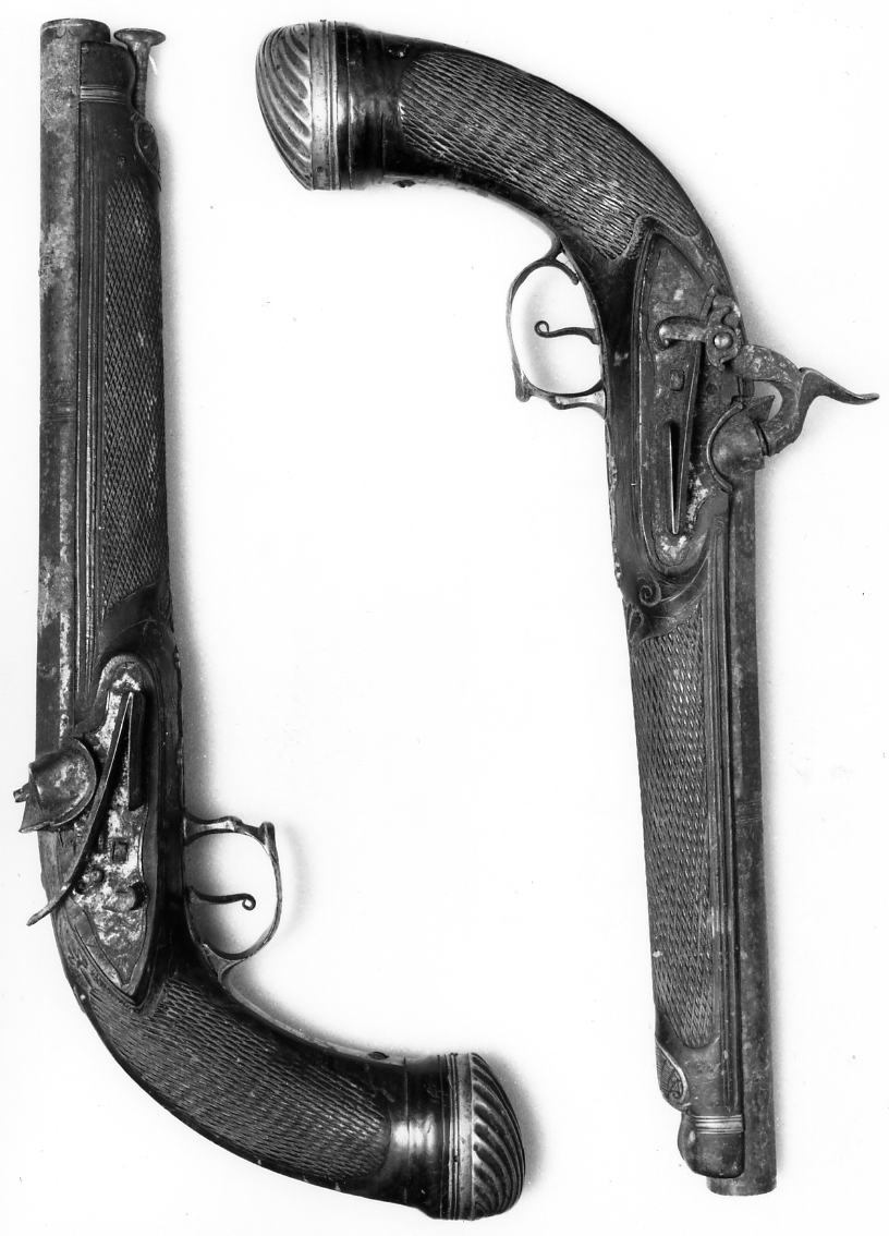 pistola, serie - manifattura napoletana (metà sec. XIX)