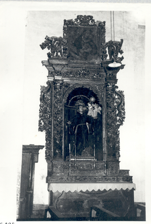 altare - a edicola, opera isolata - bottega Italia meridionale (seconda metà sec. XVIII)