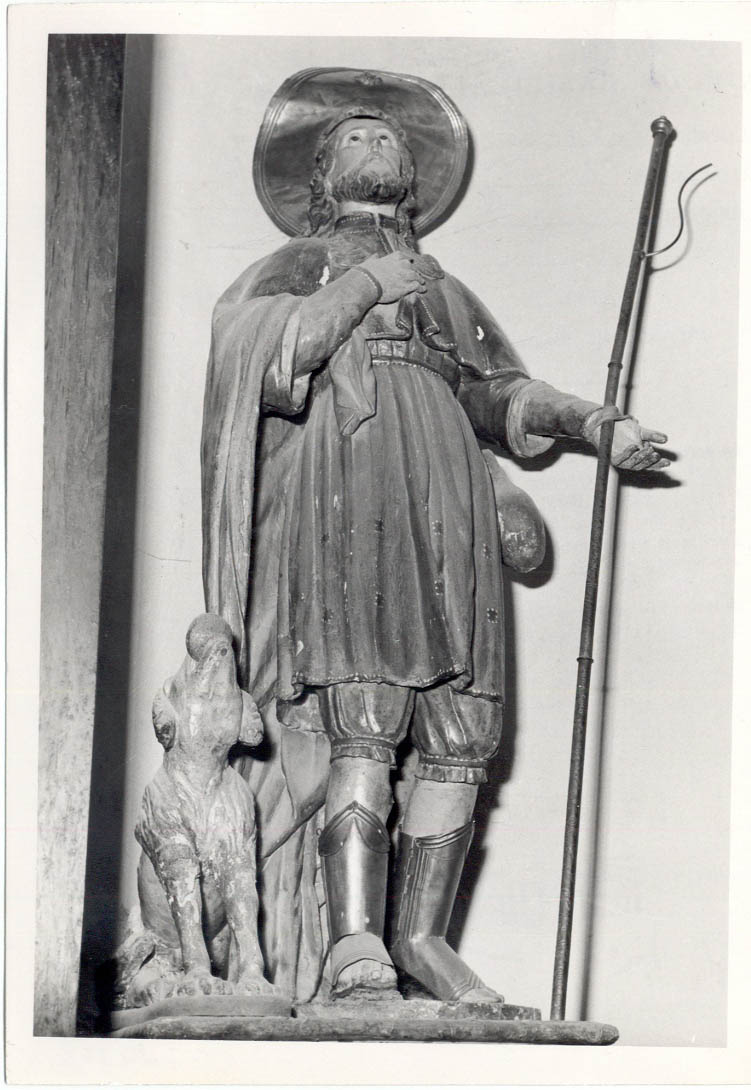 San Rocco (statua) - bottega Italia meridionale (seconda metà sec. XVIII)