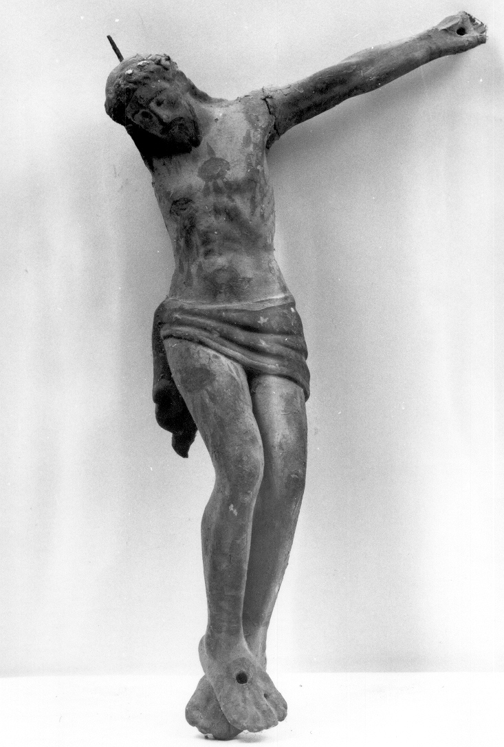 Cristo crocifisso (crocifisso) - bottega Italia meridionale (seconda metà sec. XVIII)