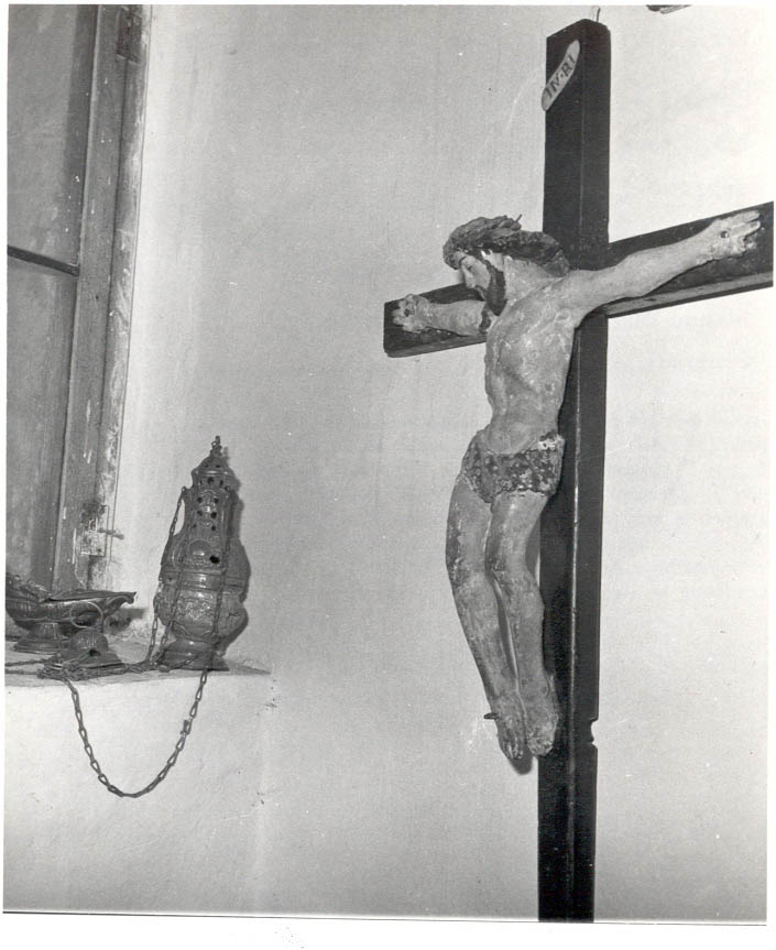 Cristo crocifisso (crocifisso) - bottega Italia meridionale (fine/inizio secc. XVII/ XVIII)