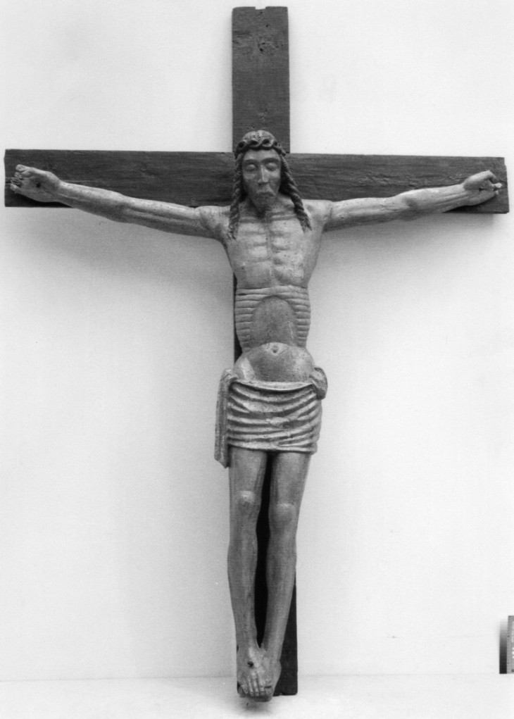 crocifisso - bottega Italia meridionale, bottega Italia meridionale (prima metà sec. XVI)