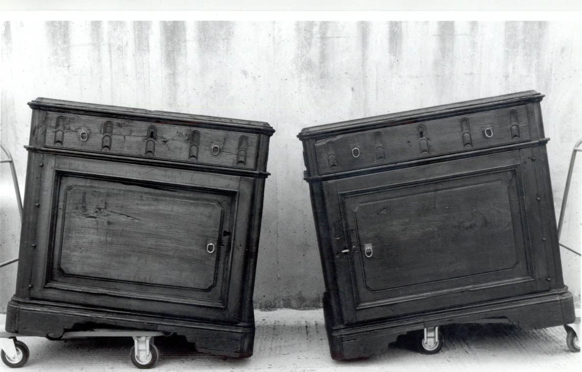 armadio, opera isolata - bottega Italia meridionale (primo quarto sec. XIX)