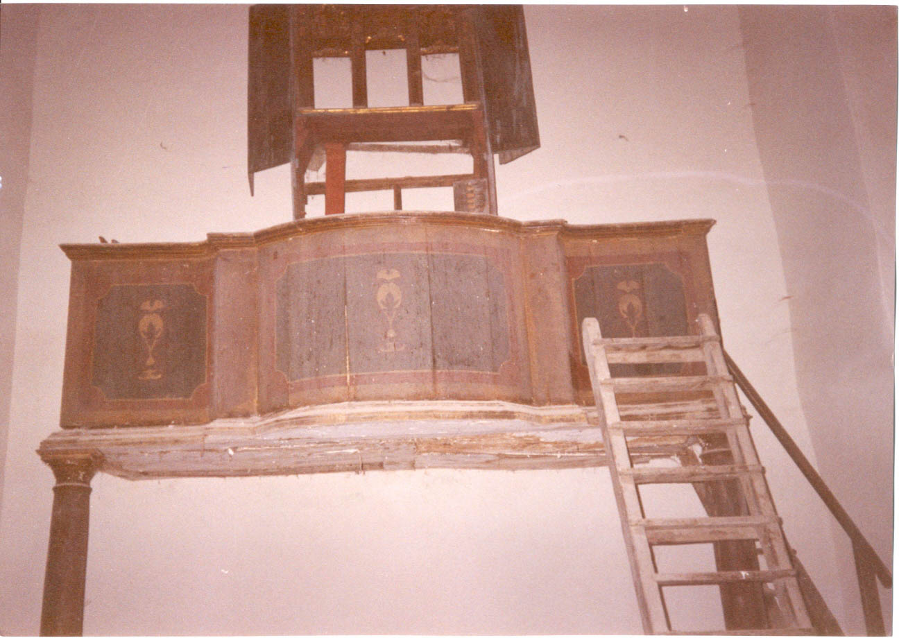 cantoria, opera isolata - bottega Italia meridionale (fine/inizio secc. XVIII/ XIX)