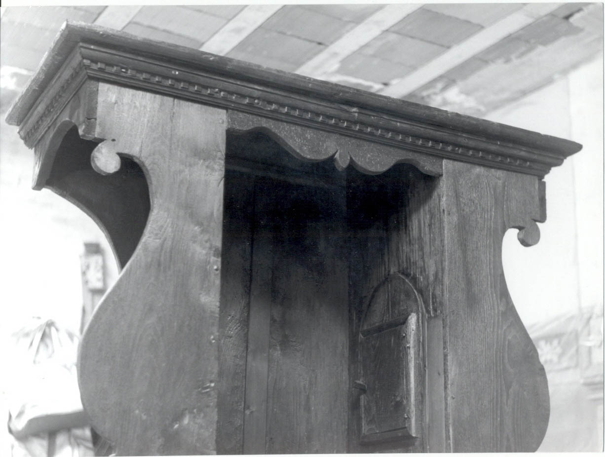 confessionale, opera isolata - bottega Italia meridionale (fine/inizio secc. XIX/ XX)