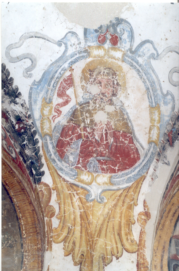 Santo re, Santo (dipinto, ciclo) - ambito Italia meridionale (fine/inizio secc. XVII/ XVIII)