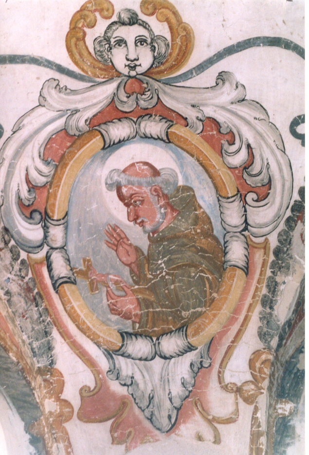 Santo (dipinto, ciclo) - ambito Italia meridionale (metà sec. XVII)