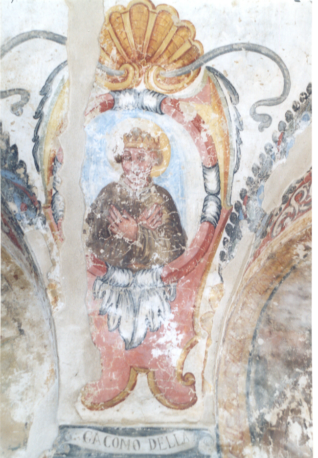 Santo re, Santo (dipinto, ciclo) - ambito Italia meridionale (metà sec. XVII)