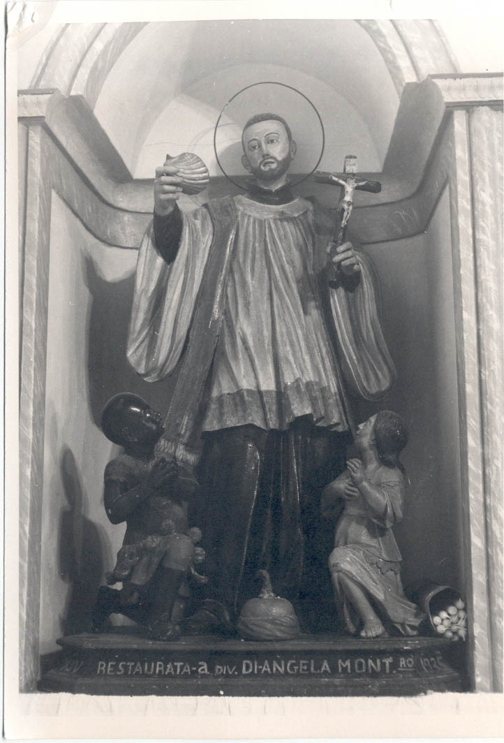 San Francesco Saverio (statua, opera isolata) - bottega Italia meridionale (prima metà sec. XIX)