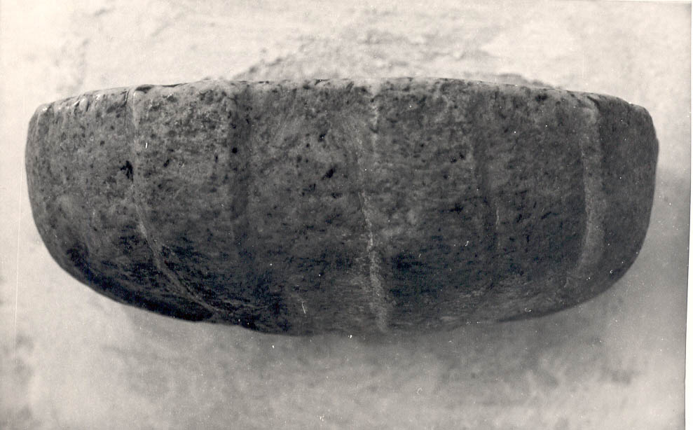 acquasantiera, opera isolata - bottega Italia meridionale (fine/inizio secc. XIX/ XX)