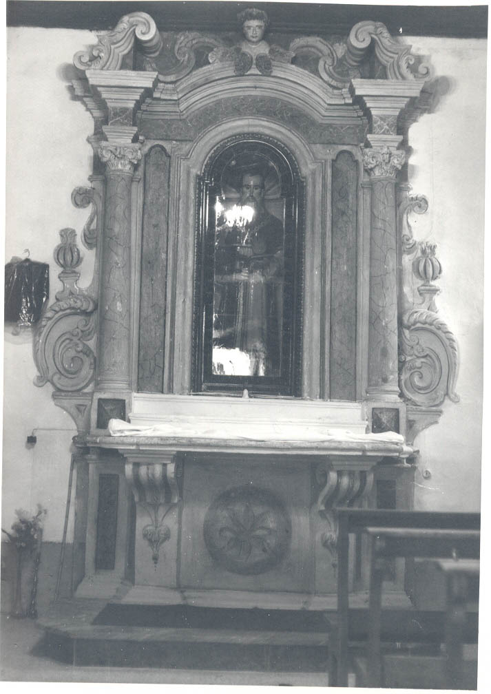 Sant'Antonio Abate (statua, opera isolata) - bottega Italia meridionale (seconda metà sec. XVIII)