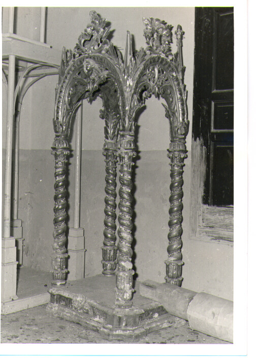 baldacchino processionale - bottega Italia meridionale (sec. XVIII)