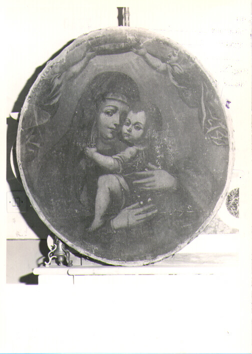 Madonna con Bambino (dipinto) - ambito napoletano (fine/inizio secc. XVII/ XVIII)