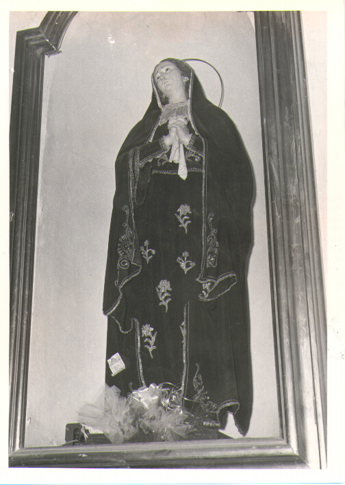 veste da statua - manifattura Italia meridionale (sec. XIX)