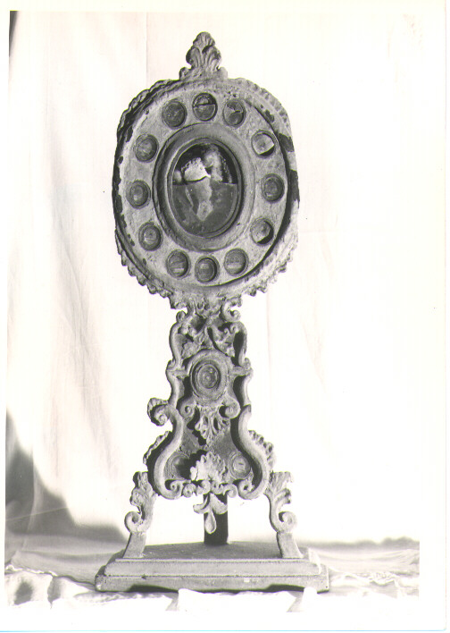 reliquiario - bottega Italia meridionale (fine/inizio secc. XVII/ XVIII)