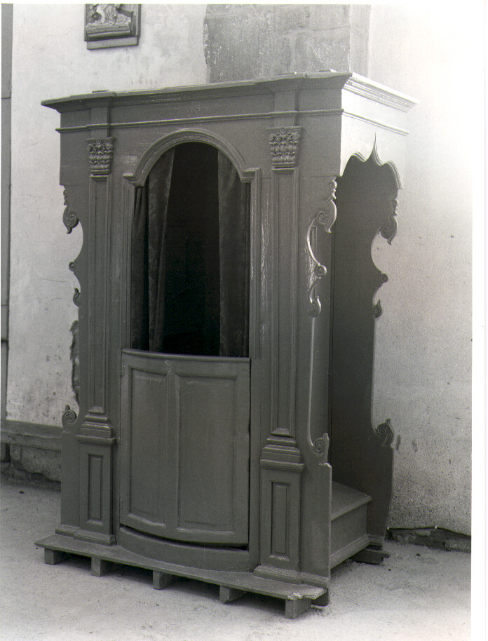 confessionale - bottega Italia meridionale (sec. XIX)
