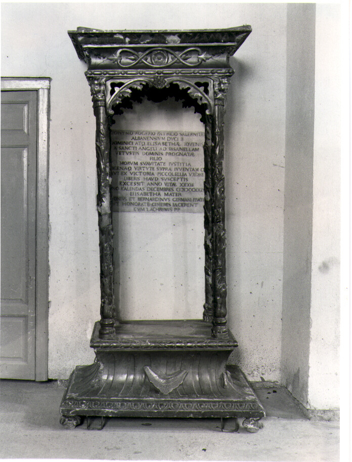 baldacchino processionale - bottega Italia meridionale (sec. XIX)