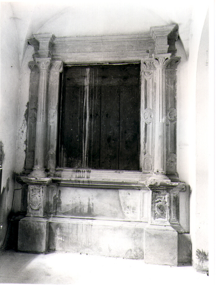 altare - bottega Italia meridionale (sec. XVI)