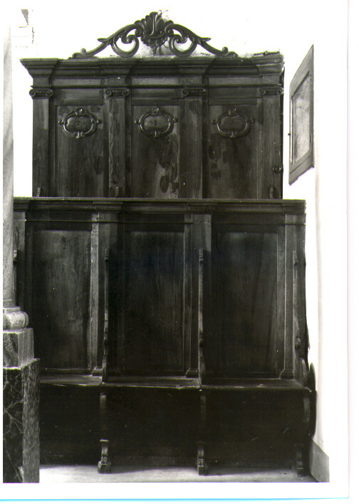 sedile, serie - bottega lucana (sec. XIX)