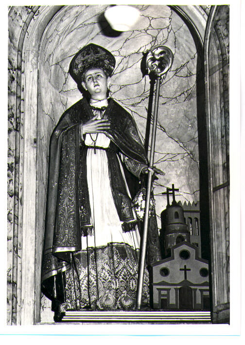 Sant'Emidio (statua) - bottega Italia meridionale (metà sec. XIX)