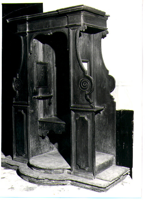 confessionale - bottega Italia meridionale (prima metà sec. XIX)