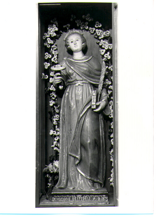Santa Lucia (statua) - bottega Italia meridionale (sec. XIX)