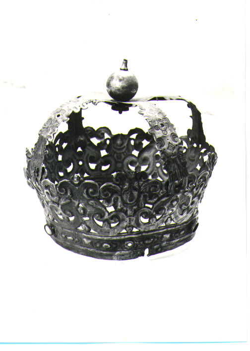 corona da statua - bottega Italia meridionale (fine sec. XVIII)