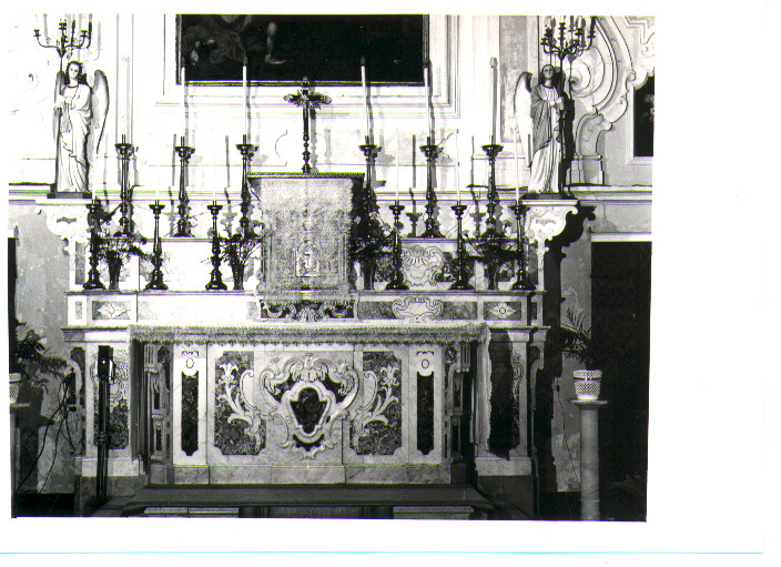 altare - bottega Italia meridionale (seconda metà sec. XVIII)
