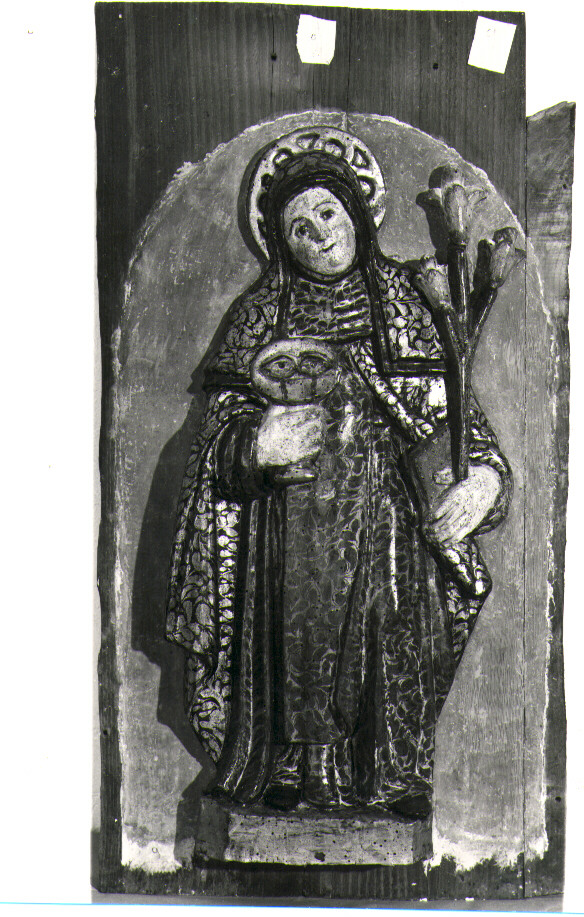 Santa Lucia (rilievo) - bottega Italia meridionale (sec. XVII)