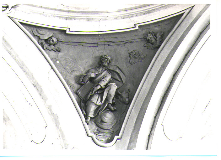 quattro evangelisti (rilievo, complesso decorativo) - bottega Italia meridionale (metà sec. XVIII)
