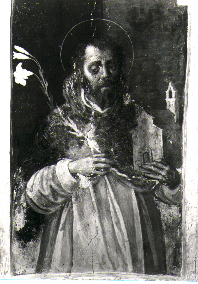 Santo (dipinto, ciclo) - ambito Italia meridionale (inizio sec. XVII)