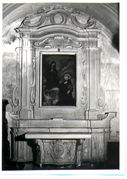 altare - a edicola - bottega lucana (sec. XIX)