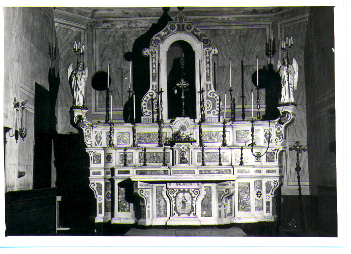 altare maggiore - bottega lucana (sec. XIX)